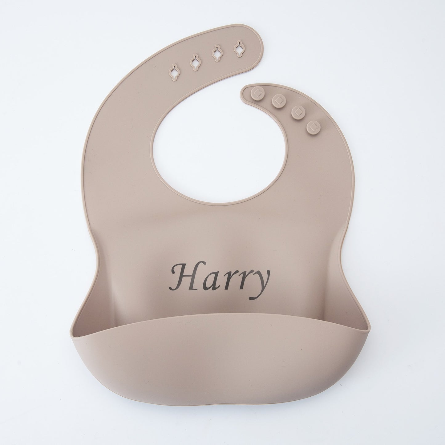 Personalized name Food Grade Baby Feeding Set with Spoon, fork,Silicone Suction Bowls and bib BPA Free - First Stage Self Feed