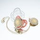 Miyocar Bling Custom Rose Gold Pacifiers Bring 3 Replacement Silicone Teat Include All Size for Boy Girl Baby Shower Gift