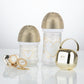 Miyocar Lovely Luxurious Custom Baby Pacifiers and Baby Bottle Set with Name for Boy and Girl,0-6 Months Baby Shower